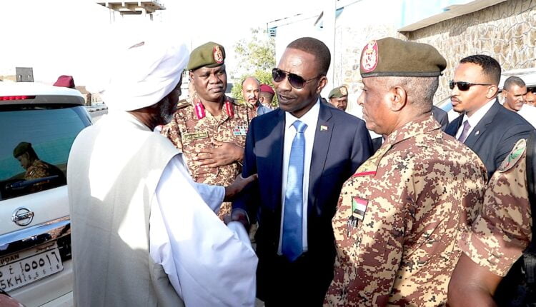 إستقبال الفاتحين الكباشي يصل بورتسودان 1 الكباشي العطا ترك