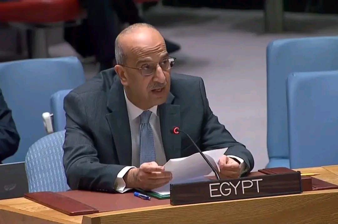 مصر تشكو في الأمم المتحدة قلقها من أوضاع السودان 1 عبد الخالق مندوب مصر الدائم الأمم المتحدة
