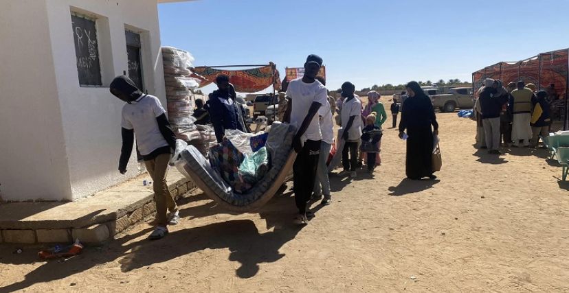 قرار حكومي بمنع السفر إلي ليبيا 1 اللاجئين السودانيين في ليبيا الكفرة