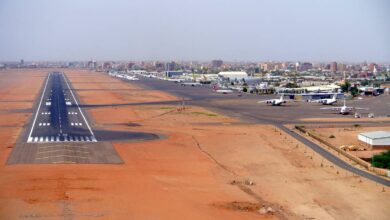 مطار الخرطوم الدولي المجال الجوي للسودان