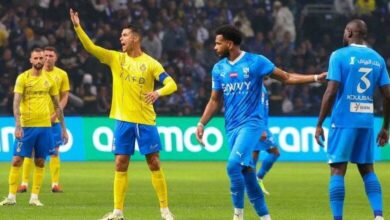 النصر والهلال السعودي