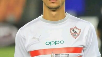 لاعب الزمالك أحمد فتوح