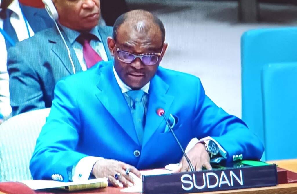 مندوب سودان مجلس الامن الأمم المتحدة الحارث إدريس