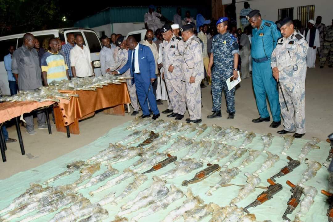 ضبط أكبر شحنة سلاح مهربة بولاية البحر الأحمر 1 يلاح مهرب بولاية البحر الأحمر