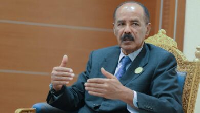 الرئيس الإريتري أسياسي أفورقي