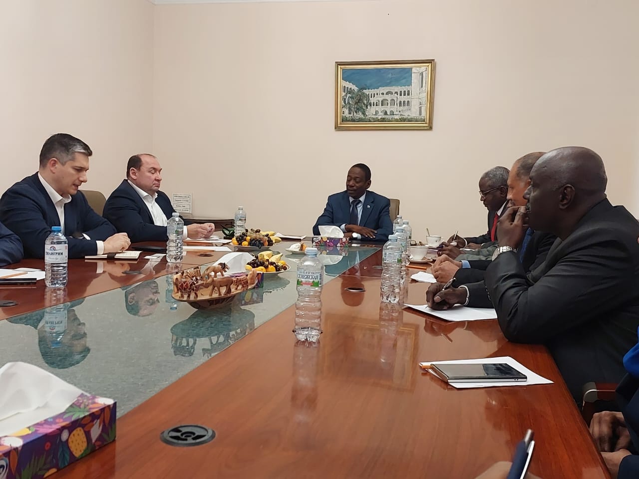 مباحثات ‪روسيا والسودان 1 غي مجال النفط 1