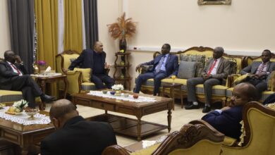 وزير الطاقة والنفط السوداني وسفير السودان روسيا