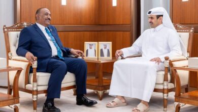 وزير النفط السوداني والقطري 1 1
