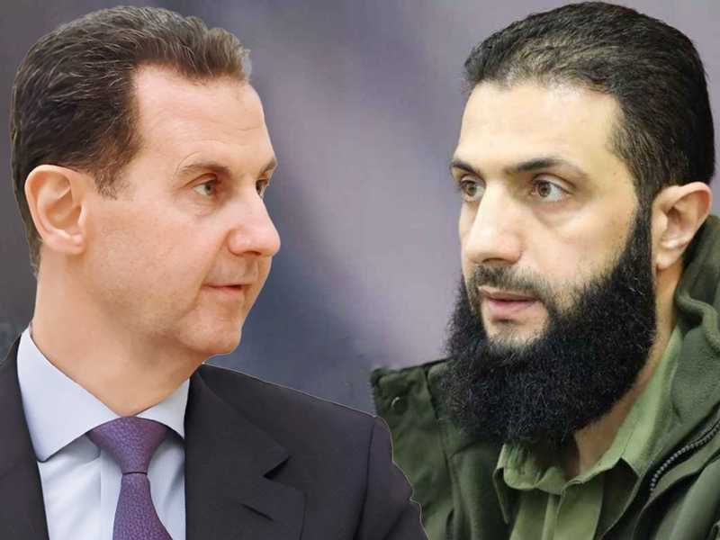 هل سقط نظام بشار الأسد في سوريا ؟ 1 الجولاني هدفنا الإطاحة بالرئيس الاستبدادي بشار الأسد 1733481393482 large