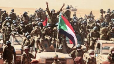 عناصر الجيش السوداني