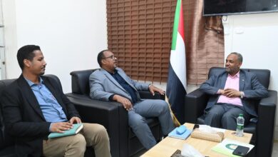 وزير الصحة الإتحادي ووالي شمال كردفان