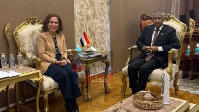 ‪سفير السودان وكولومبيا القاهرة