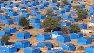 اللاجئون السودانيون يتظاهرون في تشاد