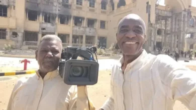 فريق تغطية تلفزيون السودان