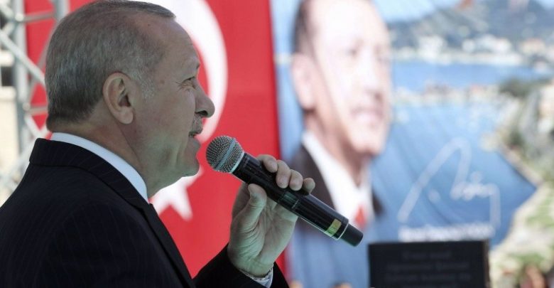 أردوغان خلال منتدى أنطاليا