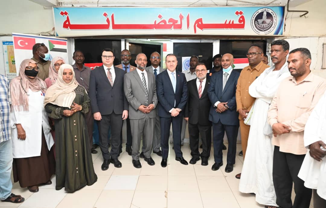 تركيا تدعم القطاع الصحي السوداني بمعدات طبية لحديثي الولادة 1 دعم تركي لمستشفى الموانئ