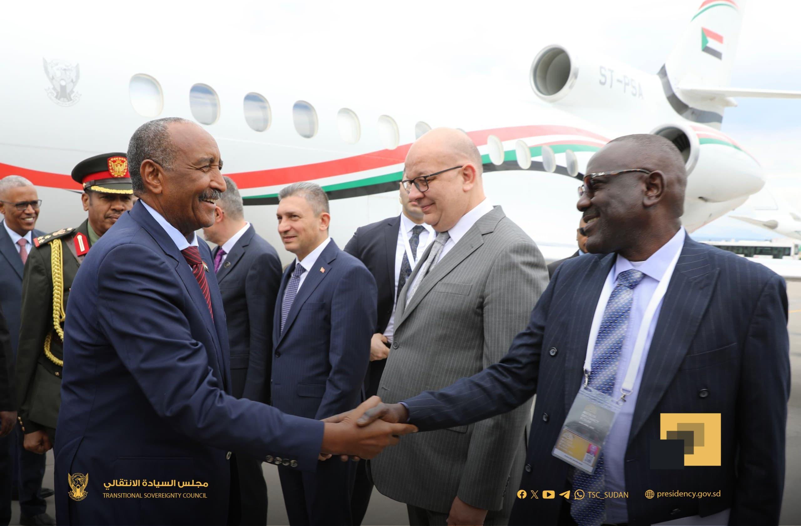 رئيس مجلس السيادة السوداني يصل إلى تركيا... 1 رئيس مجلس السيادة يصل تركيا للمشاركة في منتدى أنطاليا الدبلوماسي