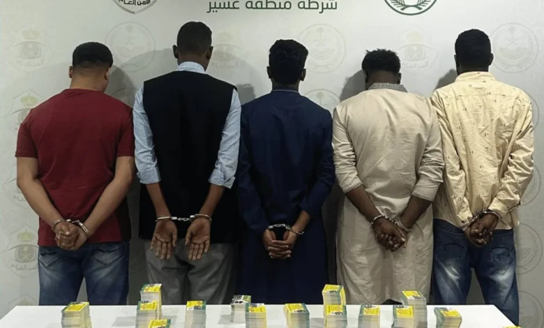 شبكة إجرامية مكونة من سودانيين وبنغلاشيين في قبضة السلطات السعودية