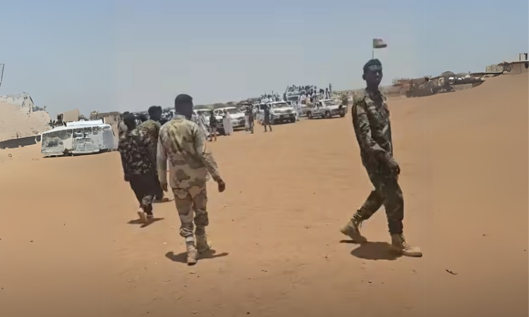 مسيرة تضرب معسكر قوات درع السودان… 1 20250518 135754 ٠٠٠٠