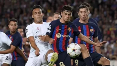 نتيجة مباراة برشلونة وإنتر ميلان في نصف نهائي أبطال أوروبا 2025