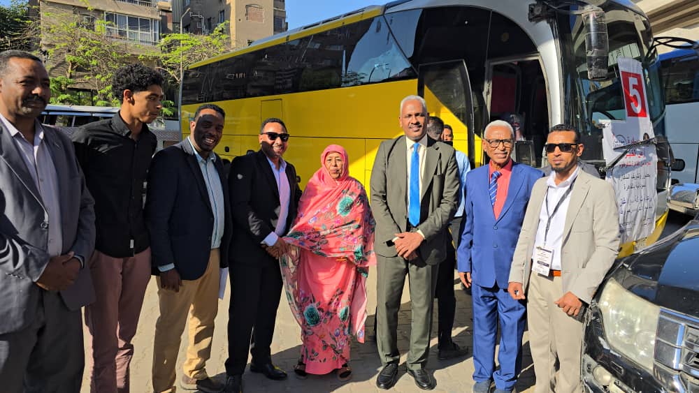 مبادرة أرض الخير للعودة ااطوعية للسودانيين من القاهرة