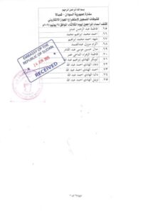 تنويه مهم من سفارة السودان في كمبالا 4 كشف بأسماء المراجعين لاستخراج الجوازات في كمبالا