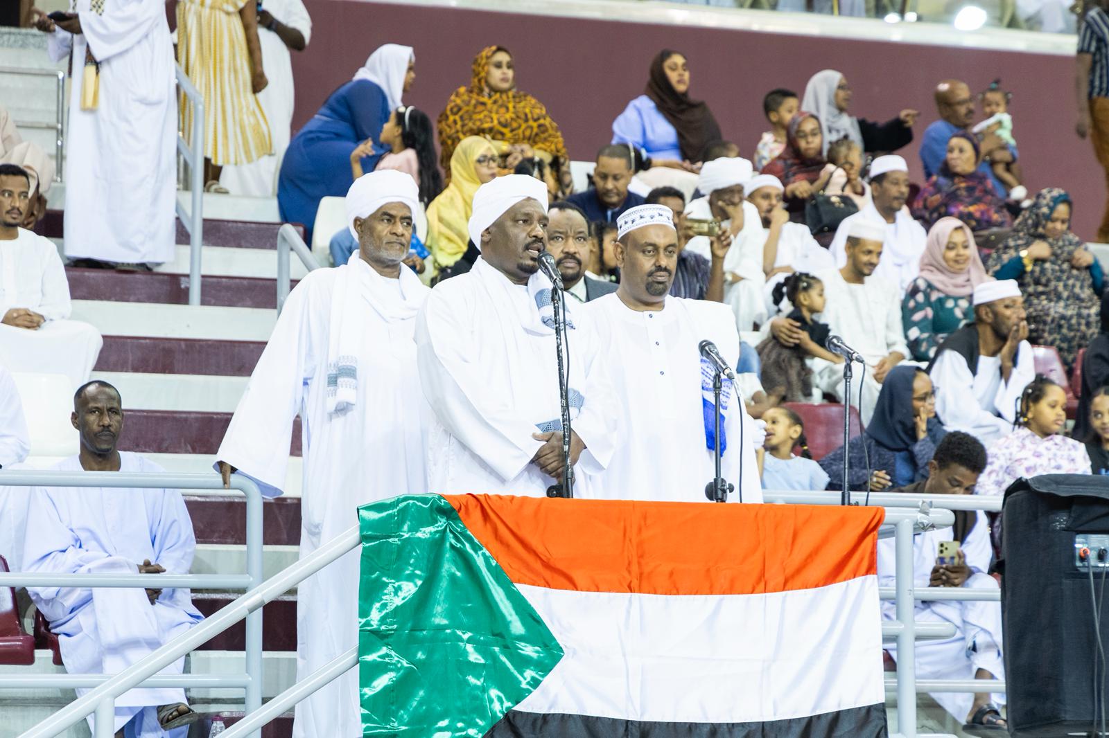 المركز الثقافي وصالة اسباير يحتضنان معايدة السفارة والجالية السودانية بقطر