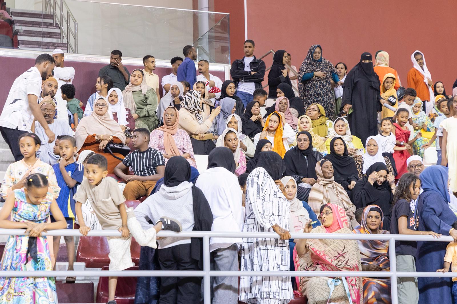المركز الثقافي وصالة اسباير يحتضنان معايدة السفارة والجالية السودانية بقطر 1 المركز الثقافي وصالة اسباير يحتضنان معايدة السفارة والجالية السودانية بقطر