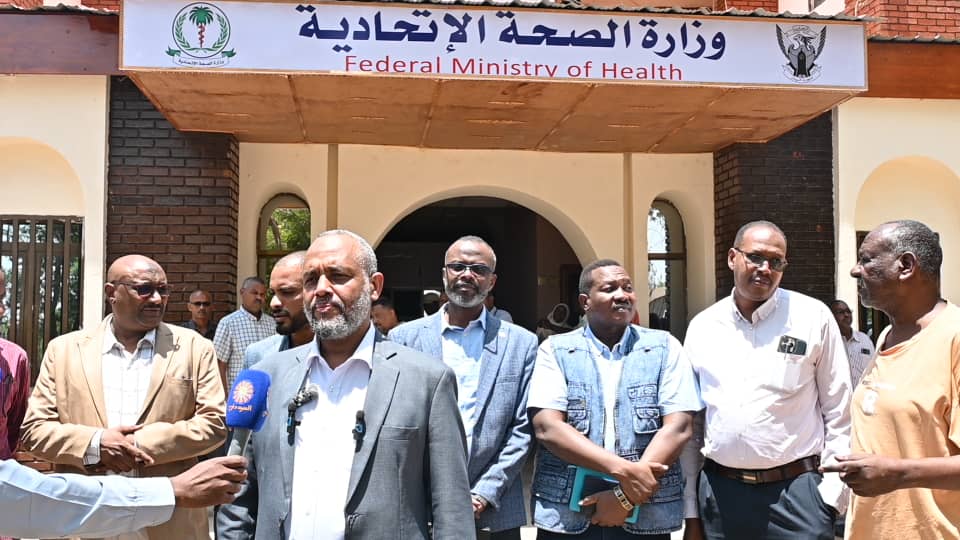 الصحة الاتحادية ترتيبات العودة إلى مقر الخرطوم في مراحلها الأخيرة والوكيل يؤكد 1 IMG 20250622 WA0115