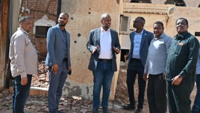 مقار وزارة الصحة السودانية المتأثرة بالحرب