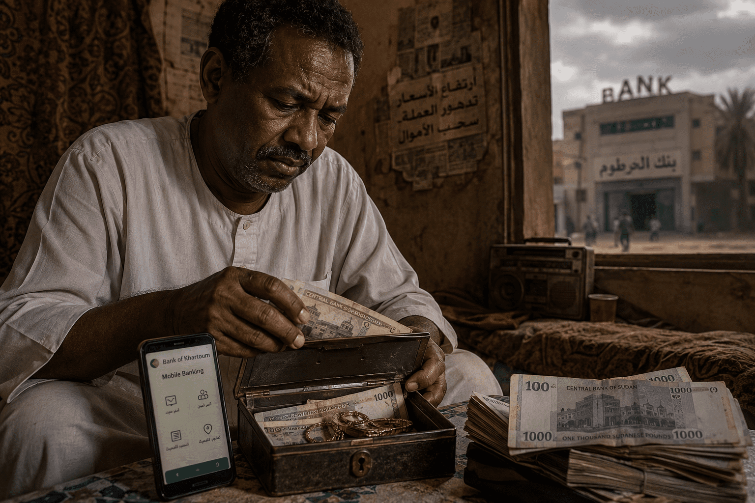 الثقة في البنوك في السودان و الشمول المالي في السودان